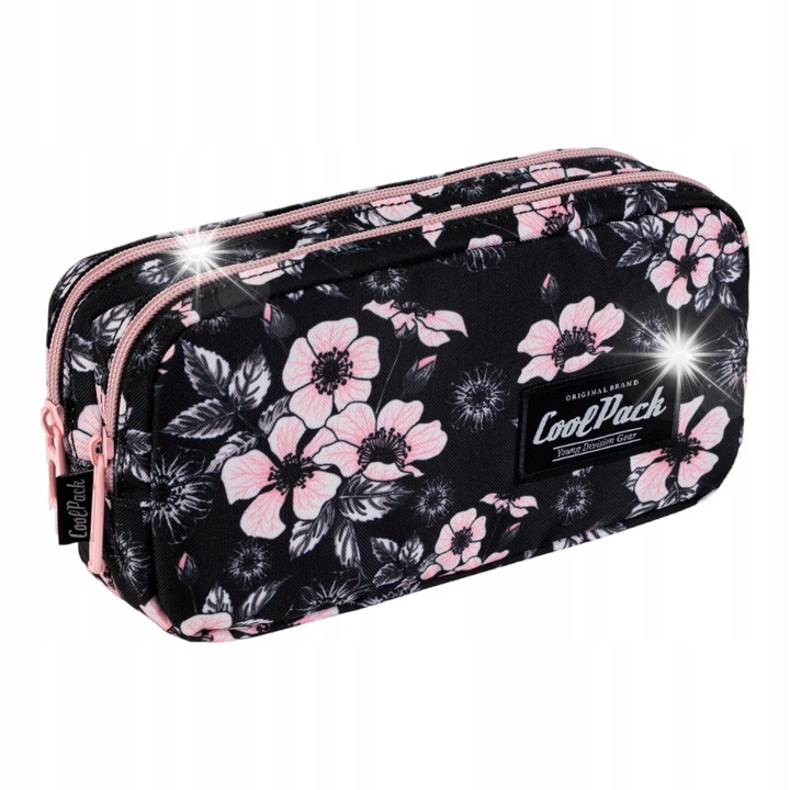 Penar dublu Coolpack Primo, compact, multicolor, 23x11x4cm