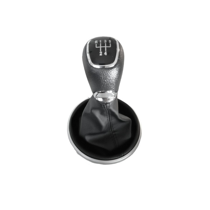 Топка за скоростен лост ST PARTS Skoda Fabia 2 Roomster черна хром 12мм комплект
