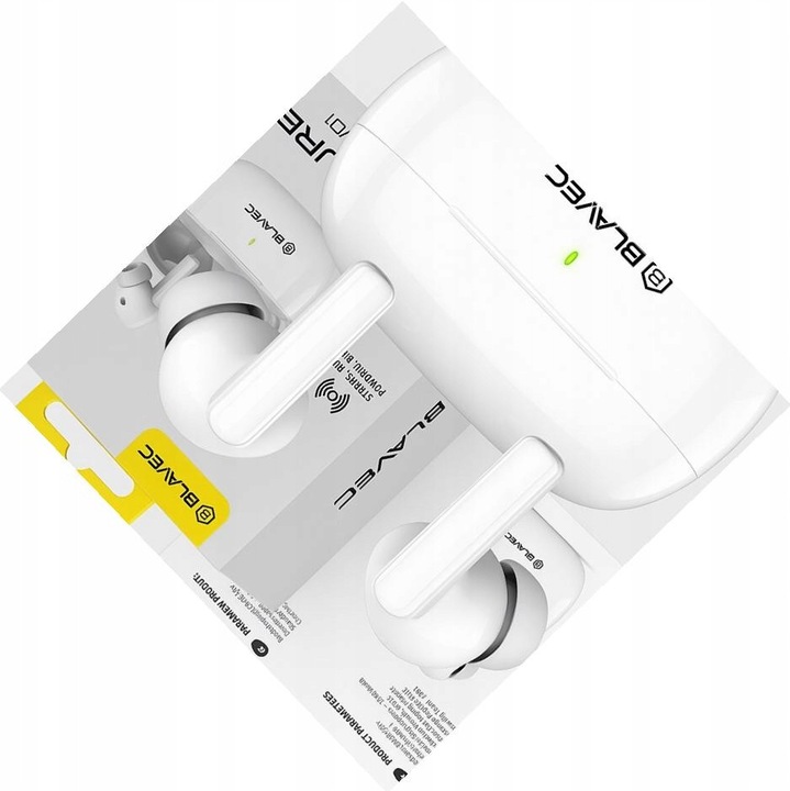 Blavec TWS Bluetooth vezeték nélküli fülhallgató, in-ear, fekete