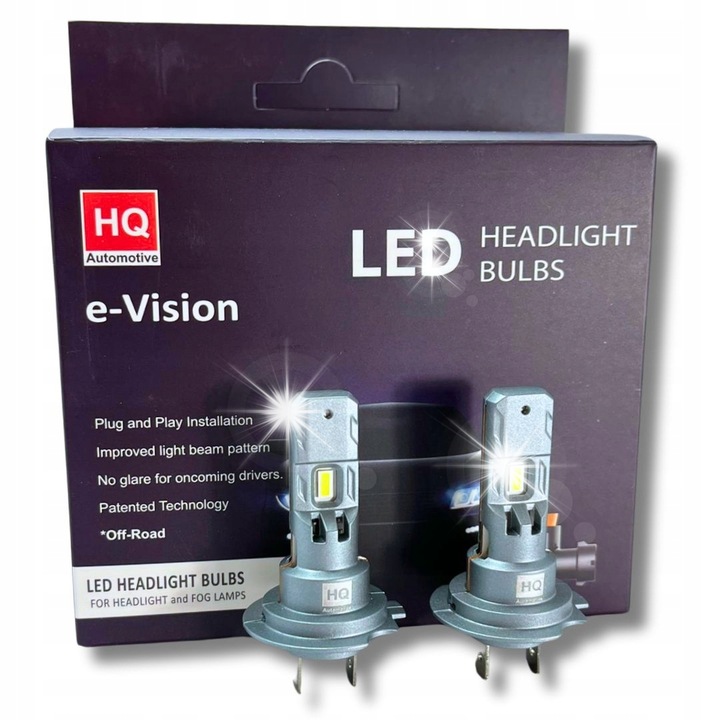 Автомобилни крушки HQ Automotive H7 LED 6000K 25W комплект 2 бр. CAN-BUS 12V-24V