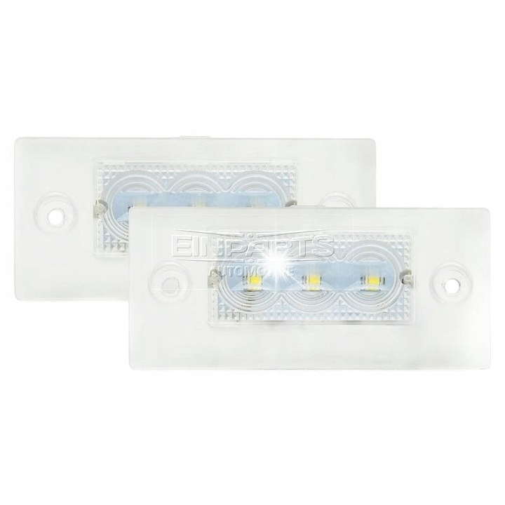 EinParts Automotive LED rendszámtábla világítás szett 6000K 107x33x35mm