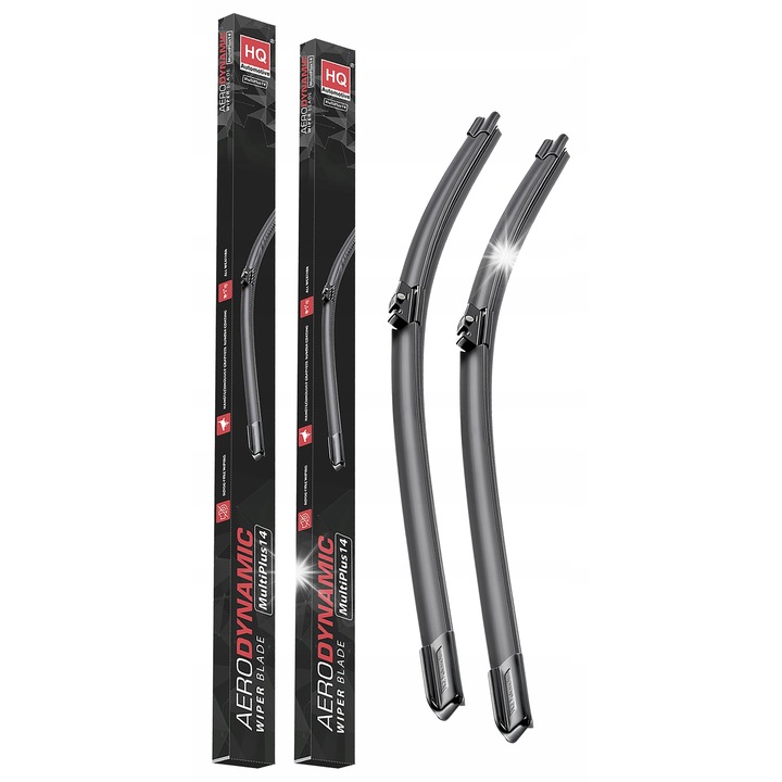 HQ Automotive ablaktörlő lapát készlet Audi A1 Citycarver 650x450mm természetes gumi
