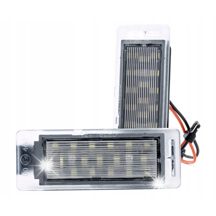 EinParts Automotive LED rendszámtábla világítás szett 6000K 82x31x19mm