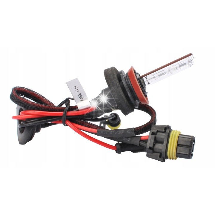 Bec xenon M-Tech H11 4300K 35W 85V szett 2 db