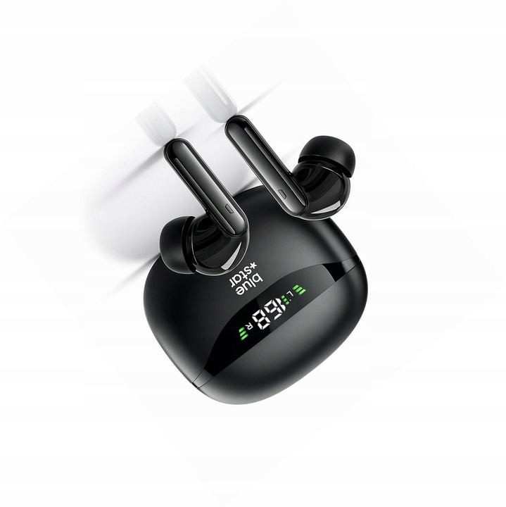 Blue Star TWS Bluetooth vezeték nélküli fülhallgató, fehér