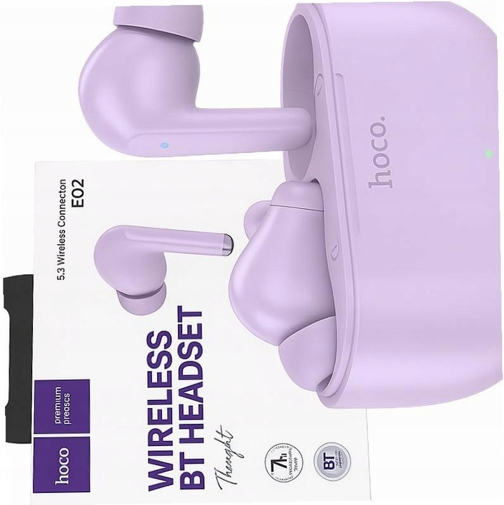 Casti wireless HOCO TWS in-ear pentru Samsung Galaxy A25 5G, alb