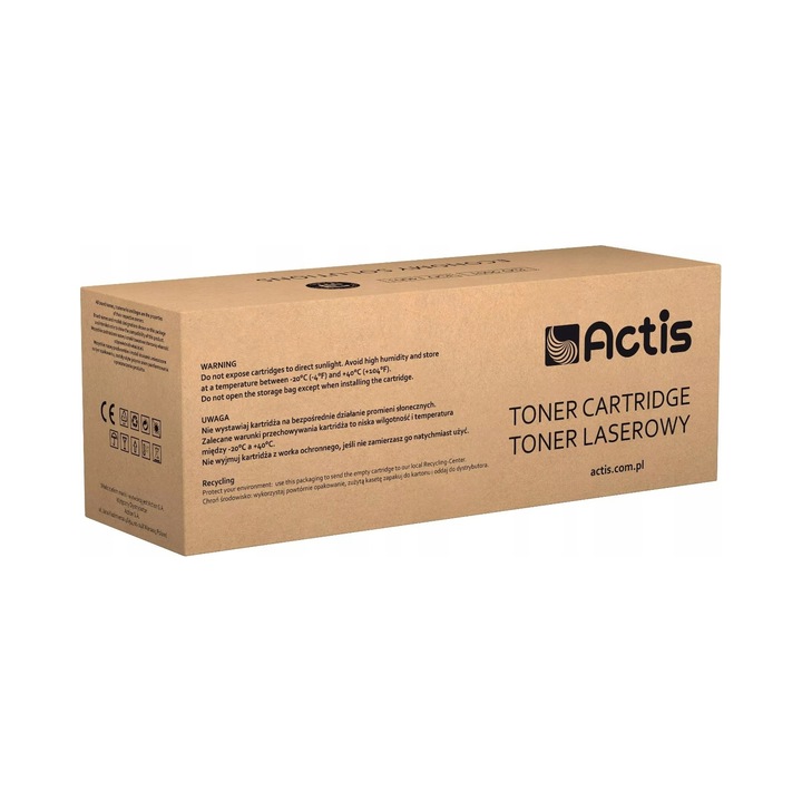 Тонер Actis TH-78A, черен, 2100 страници, 1 брой, стандартен, лазерен, съвместим с HP Canon