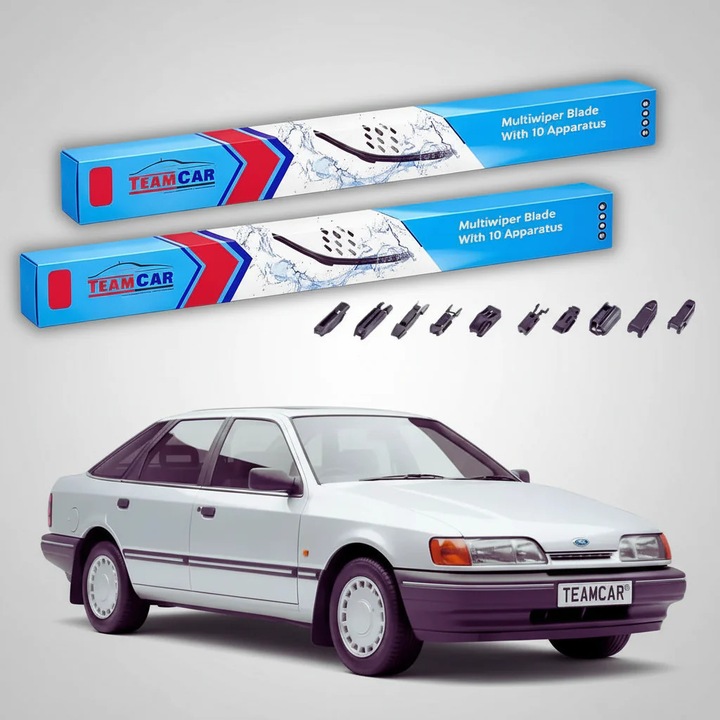 Ablaktörlők Ford Granada Mk3 Scorpio Mk1 1985-1992, Első Szett Flat Premium – TeamCar®