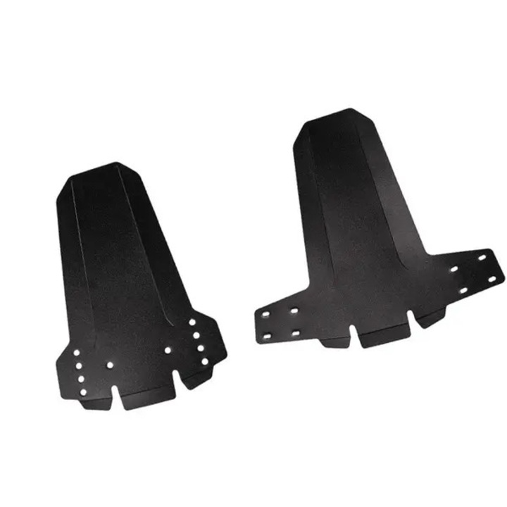 Aparatoare noroi pentru bicicleta PO-CJ-K0433-26-8-22-2347, universal, plastic, negru, set 2 piese, 26 x 29 x 1 cm
