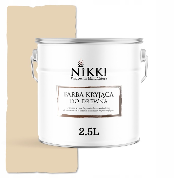 NIKKI RAL1015 krém-bézs matt fa festék 2,5L