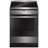 Amica 618CE3.333HTaQ(Xx) Aragaz ceramic, 62L, 4 zone de gatit, clasa energetica D, Inox