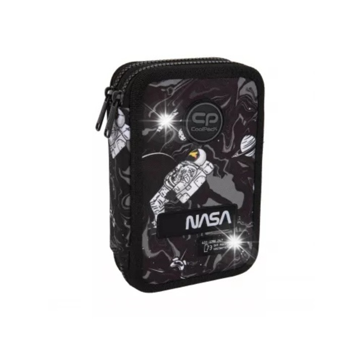 Penar dublu Coolpack Jumper 2, echipat, multicolor, 19.5x12.5x5cm