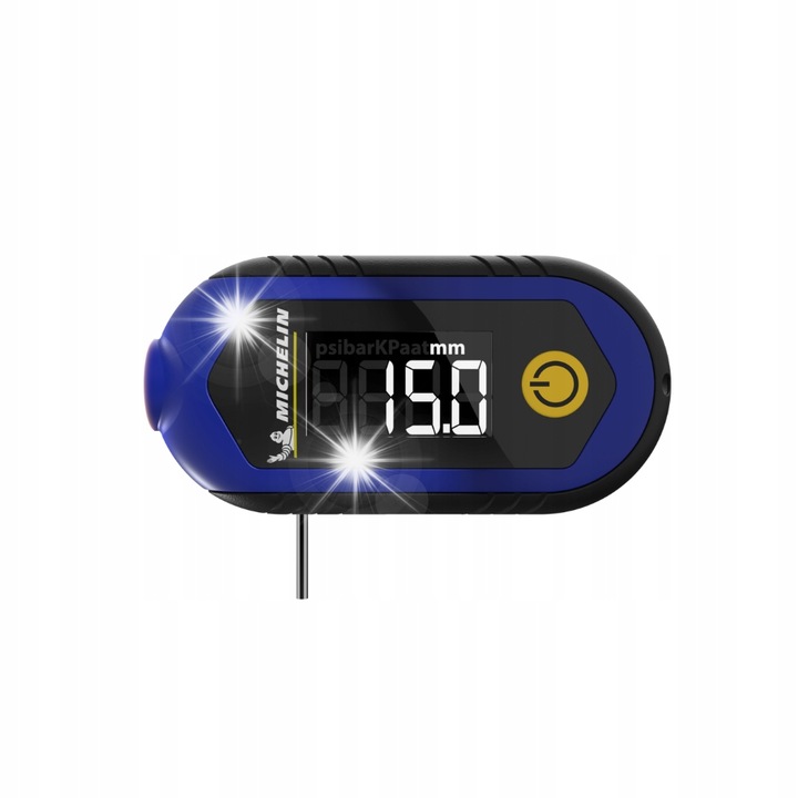 Manometru digital Michelin cu afisaj LCD, LED, 95x45x23mm