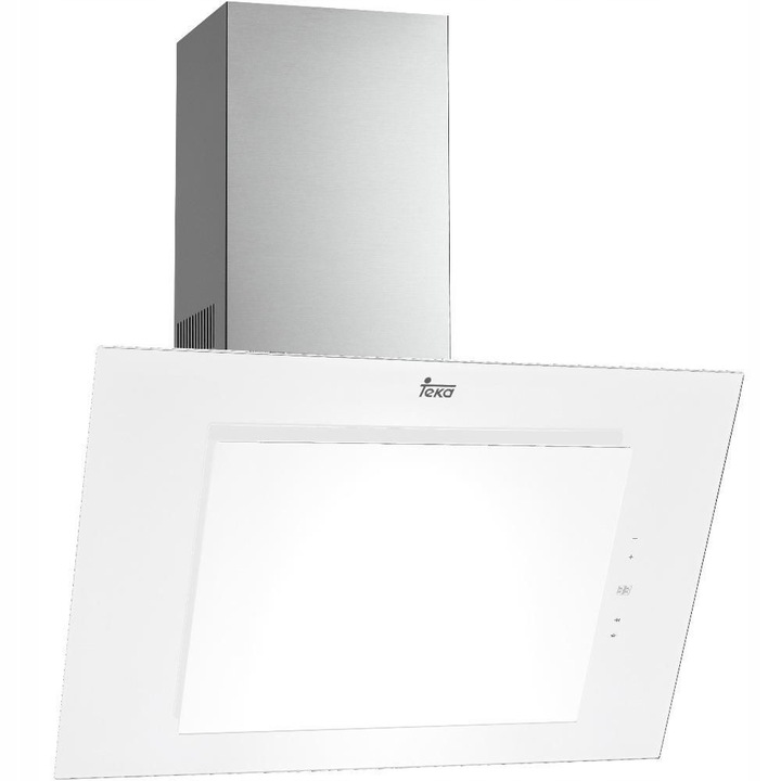 TEKA DVT 950 függőleges páraelszívó, fehér, inox, üveg, 90x111x42cm