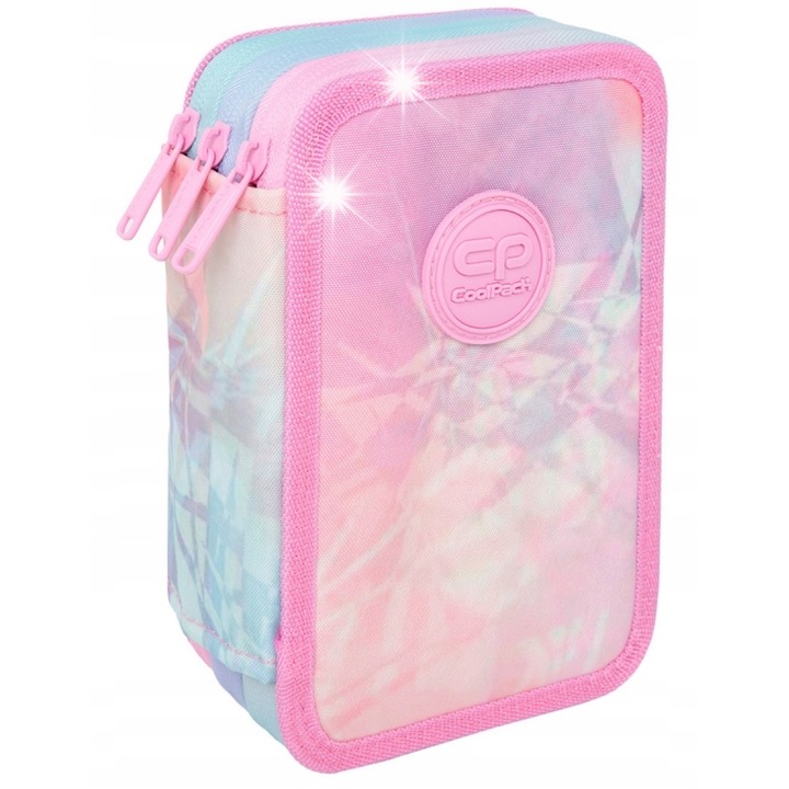 Penar Coolpack Jumper 3 multicolor 19.5x12.5x6.5cm cu 3 compartimente si echipament complet