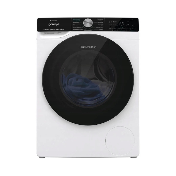 Masina de spalat rufe Gorenje WNS94A1AWIFI AutoDose 9kg alb 54,5x60x85cm