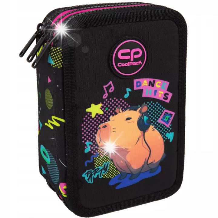 Penar Coolpack Jumper 3 cu 3 compartimente multicolor 19.5x12.5x6.5cm