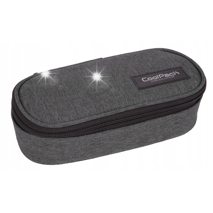 Penar Coolpack Campus, organizator, rigid, gri, 23x5x9cm