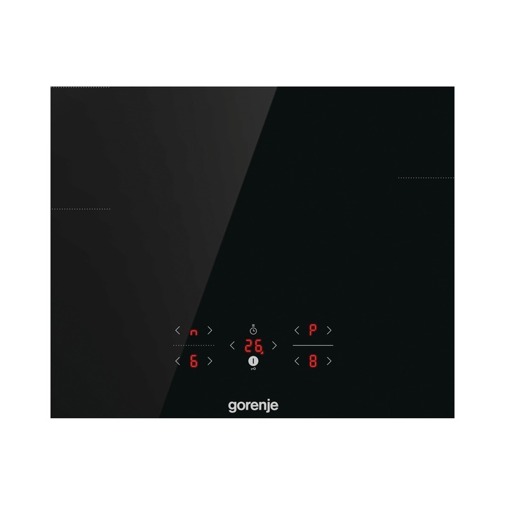 Индукционен плот Gorenje GI8421BSC 79,5x52cm черен 4 зони комплект