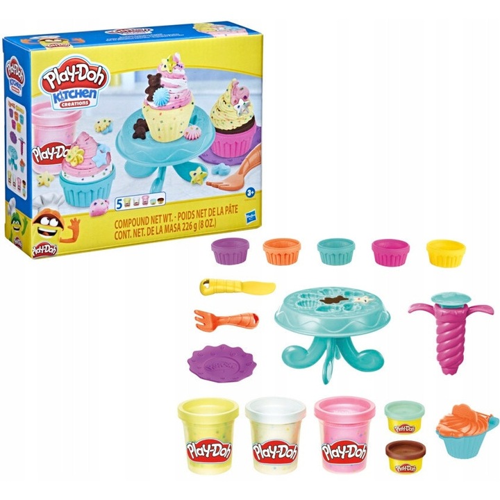 Set ustensile bucatarie Hasbro PLD Kitchen creations E7253