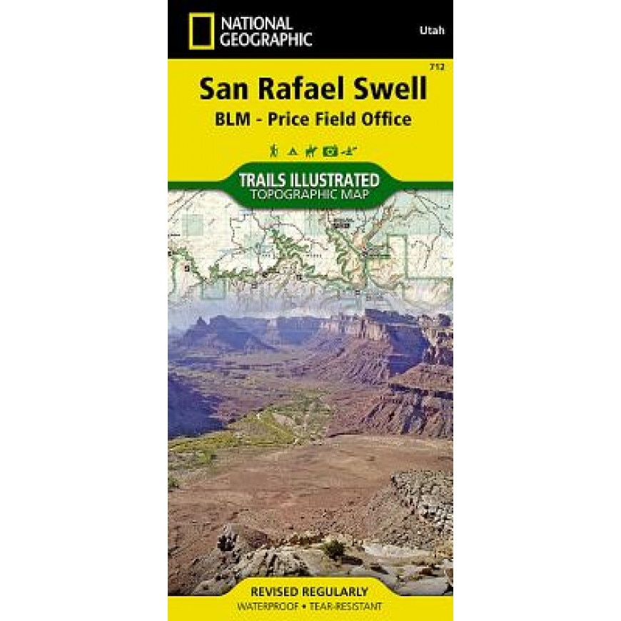 National Geographic: San Rafael Swell: Blm: Price Field Office, Utah, USA, National Geographic Maps (Manufactured by)