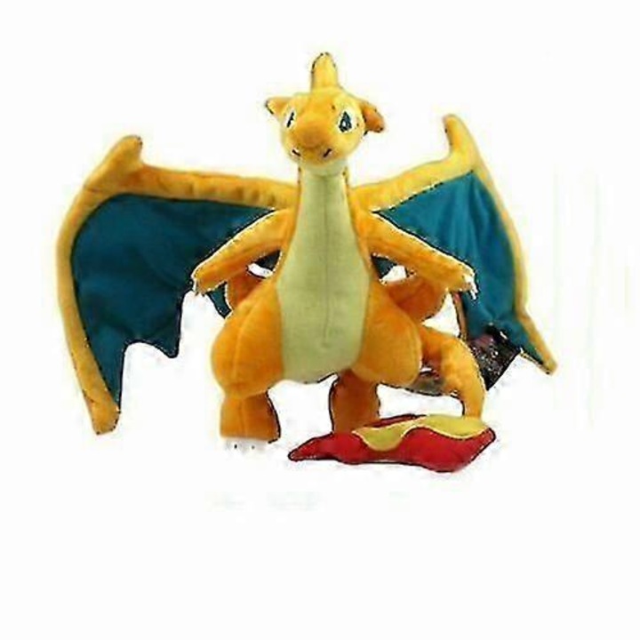 Charizard plüssjáték 23cm puha narancssárga