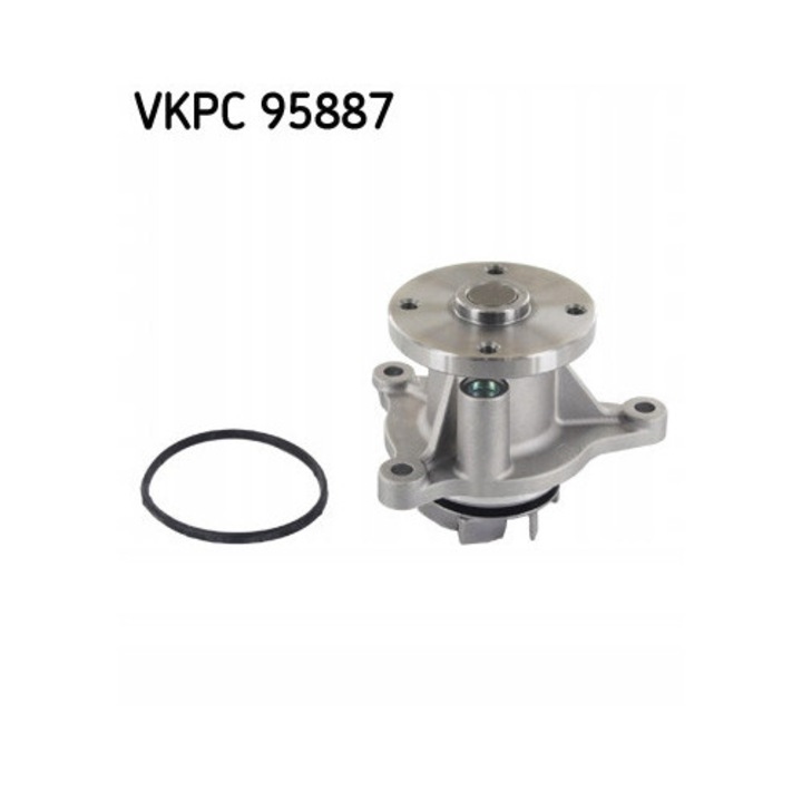 SKF VKPC 95887 fém vízpumpa tömítésekkel Hyundai Kia 1.2-1.4L modellekhez