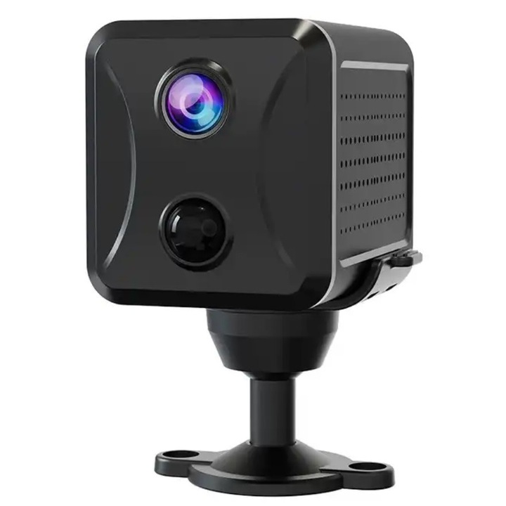 Mini kamera megfigyelő Onshop Full HD WiFi, 2800mAh akkumulátor, fekete, 40x48x40mm