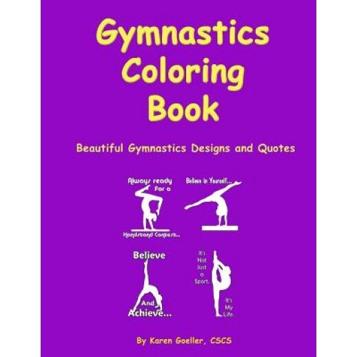 Gymnastics Coloring Book, Karen Goeller (Author)