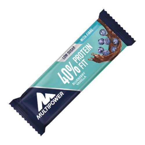 Baton proteic 40% proteina Multipower 35g Blueberry Vanilla