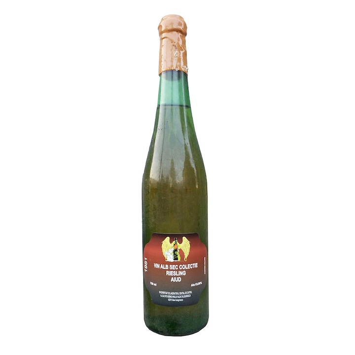 Вино Ризлинг Италианско Aiud 1981, 0.75 L, сухо бяло