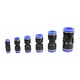 40 darabos pneumatikus csatlakozó készlet Fixem 4-16mm többszínű