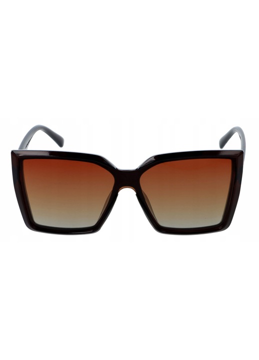 Ochelari de soare dama PolarZone PZ952-2 polaroid maro 62x58x145mm