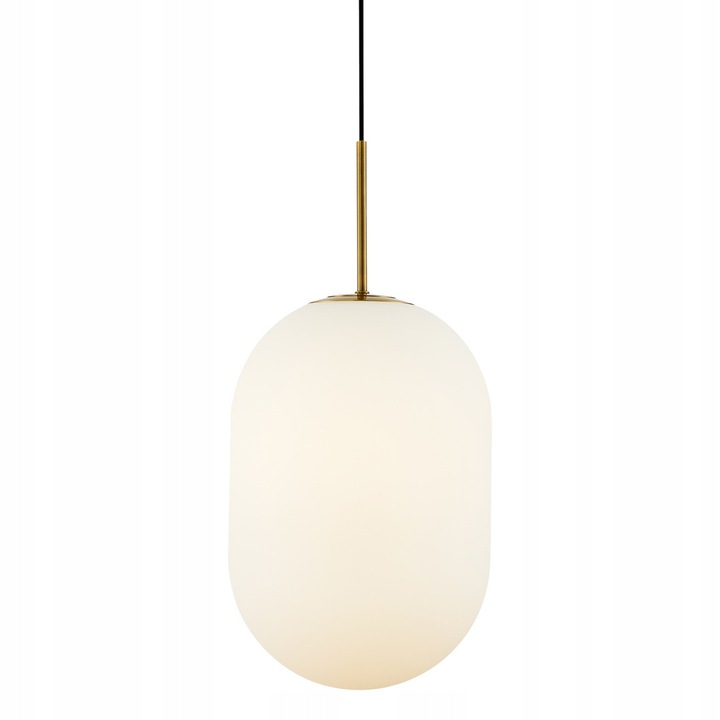 Függőlámpa Milagro Alias Gold fém üveg arany 24x54.5-164.5cm