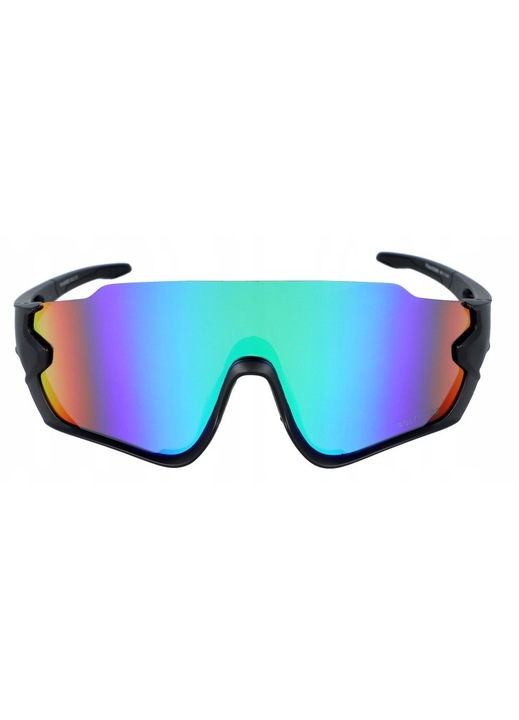 PolarZone PZ460-11 polarizált sport napszemüveg, fekete, 150x56x132mm