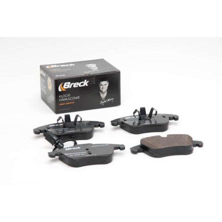 Breck 24706 első féktárcsa betétkészlet 155.1x67x21.3mm kopásjelzővel
