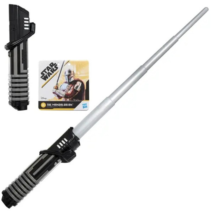 Sabie laser pliabil The Mandalorian multicolor 25x74cm plastic