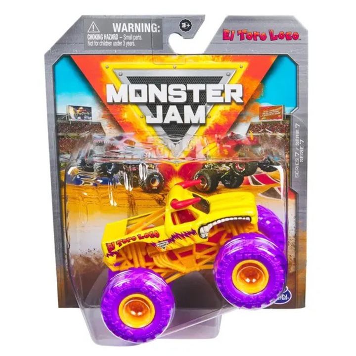 Masinuta Monster Jam El Toro Loco 9cm multicolor