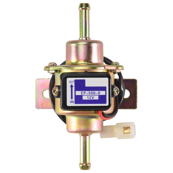 Pompa combustibil 12V metalica aurie 20-30LPH 3-5PSI