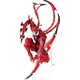 Carnage Venom figura, PVC, 15cm, fekete-piros