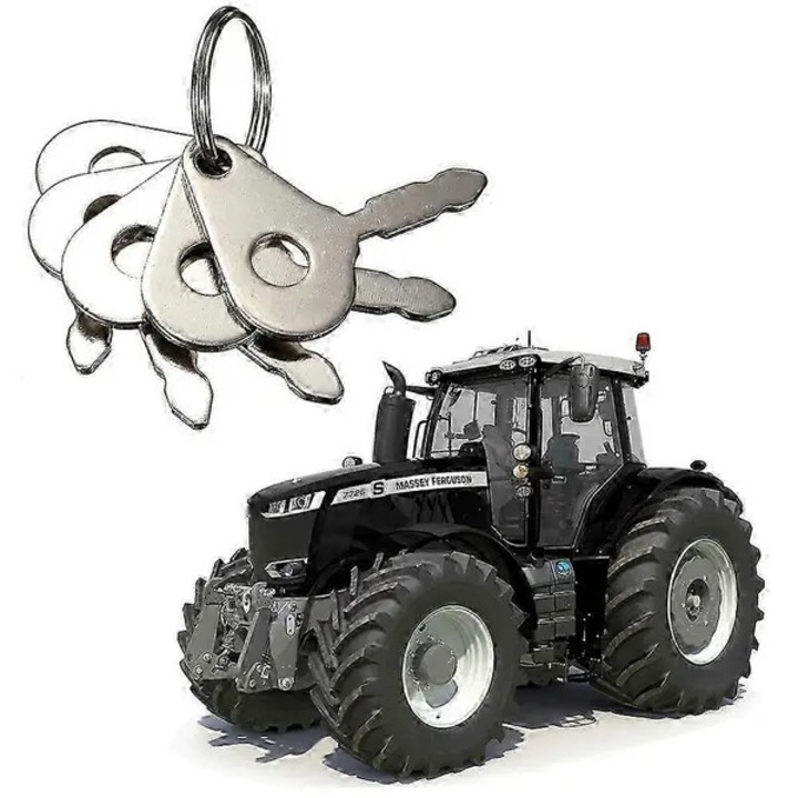 Set 5 dinti pentru utilaje agricole, multicolor