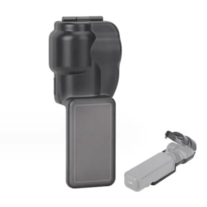 Защита за обектив и екран за DJI Osmo Pocket 3, издръжлив, лек, черен калъф
