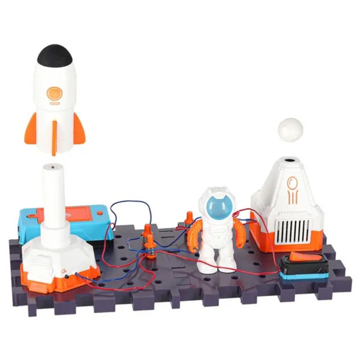 Oktató elektronikus Kosmonaut készlet, többszínű, 30.5x16x14.5cm