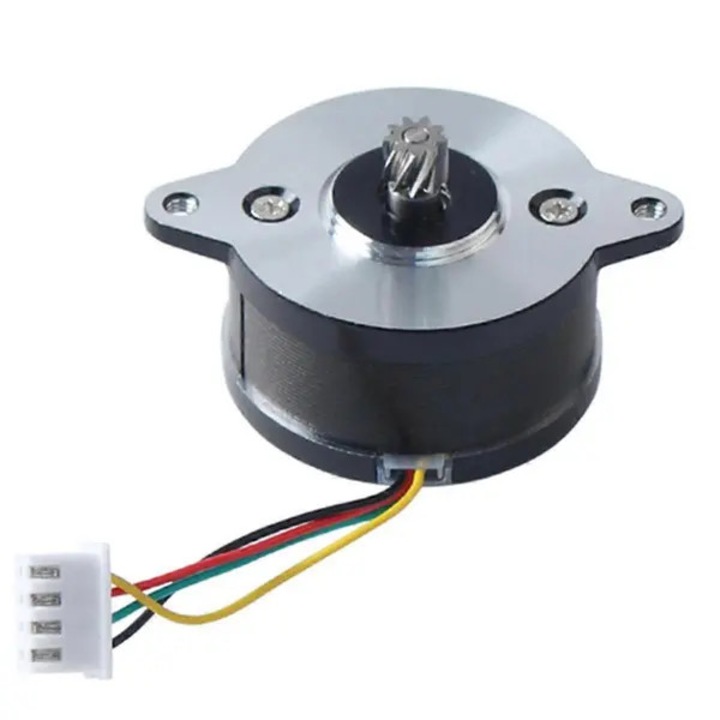 Léptetőmotor extruder 36 lépés, csigakerék 9 fog, műanyag-alumínium, fekete, 36x36mm