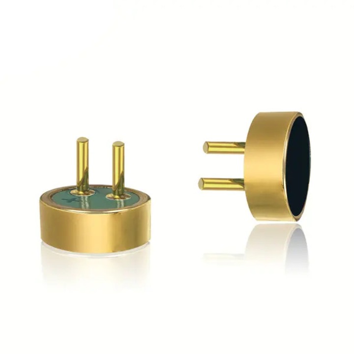 100 db elektret kondenzátor mikrofon készlet 4x15mm fém