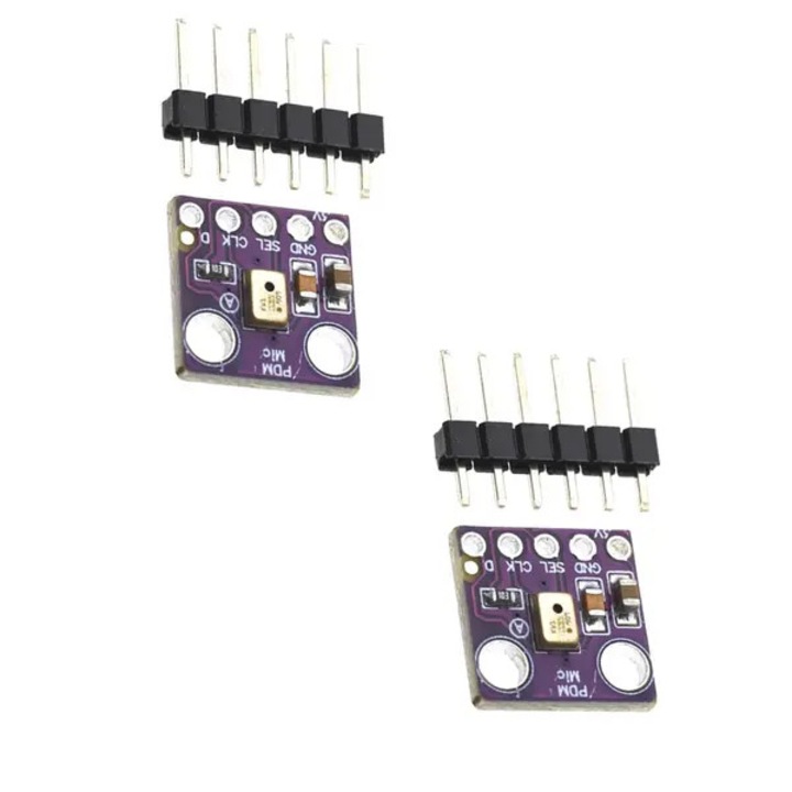 MEMS MP34DT01 digitális PDM mikrofon modul, 13x12.8mm, 2 darabos készlet