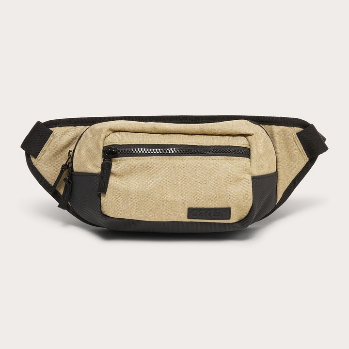 Oakley Transit sport övtáska, bézs, 2 zseb, 25x15x5cm