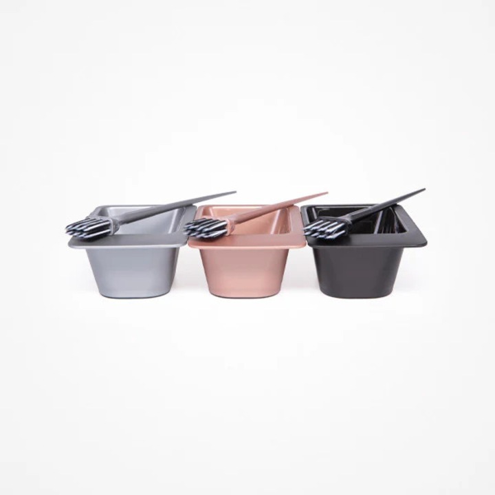 Vazonase Készlet + Festőecsetek - Tint Bowl & Tint Brush Set 3+3 - Bifull