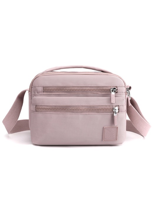 Többfunkciós crossbody kézitáska nőknek, övtáska típusú, állítható pánttal, túrázáshoz, gyalogláshoz, kerékpározáshoz, utazáshoz, kerékpározáshoz, világoslila