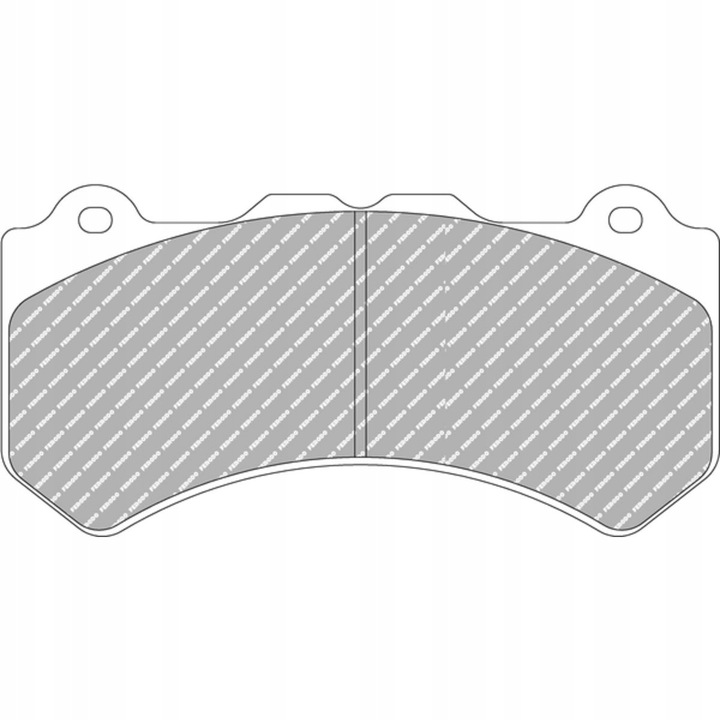 Ferodo DS2500 sport első fékbetétek 189.8x93x16.5mm